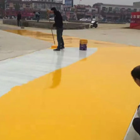 四平彩色路面喷涂翻新的使用寿命多长